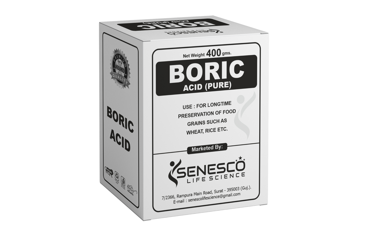 SENESCO BORIC 400 GM