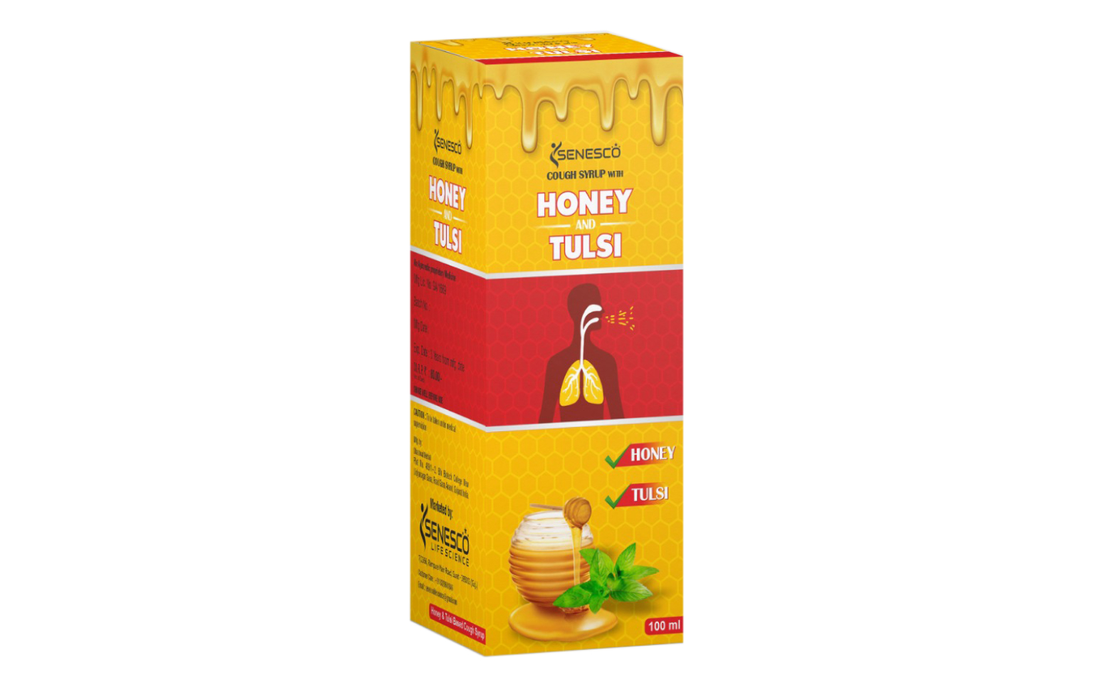 HONEY & TUSLI AYURVEDIC COUGH SYRUP